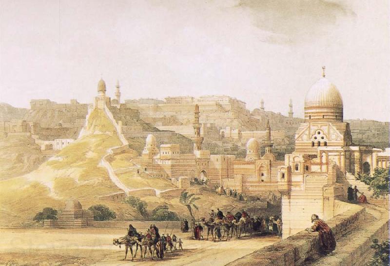 David Roberts The Citadel of Cairo